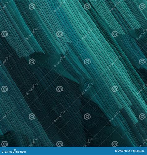 Turquoise Abstract Wallpaper With Naturalistic Landscape Background