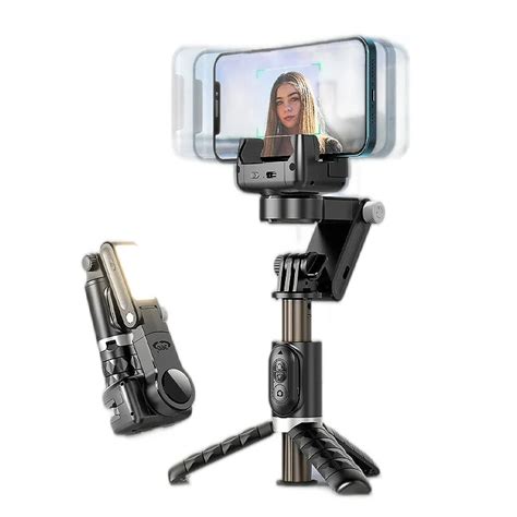 Portable Anti Shake Gimbal Stabilizer 360 Rotation Following Shooting