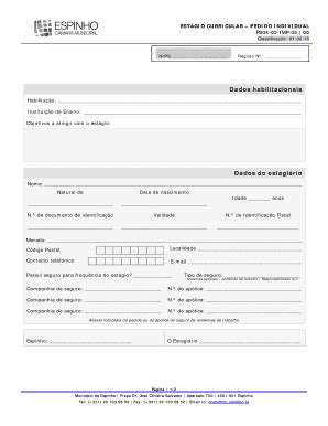 Preenchível Disponível portal cm espinho Dados habilitacionais Dados do