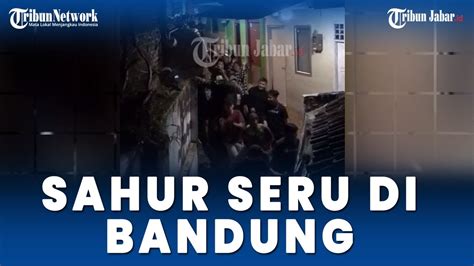 Viral Aksi Kocak Remaja Bangunkan Sahur Berbaris Nyanyi Ge Mu Fa Mire