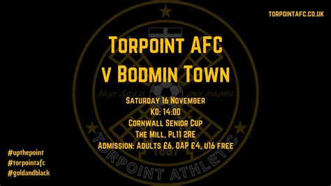 Torpoint Afc V Bodmin Town Fc