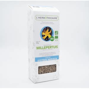 L HERBOTHICAIRE Tisane Millepertuis BIO 50g Pharmacie En