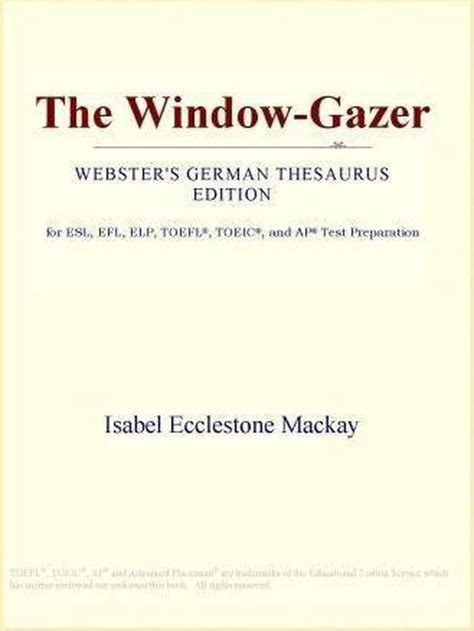 The Window Gazer Webster S German Thesaurus Edition Ebook Icon