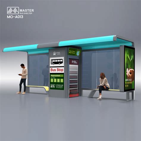 Modern City Outdoor Air Conditioner Aluminum Alloy Advertising Bus