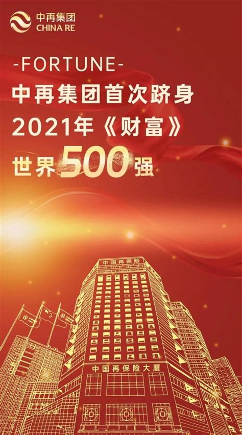 中再集團首次躋身《財富》世界500強 位居全球再保險公司第4位 新頭條 Thehubnews