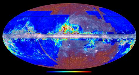 Esa Science And Technology Map Of The Excess Dust Emission In The Milky Way