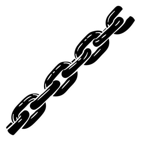 Detailed Chain Icon Design