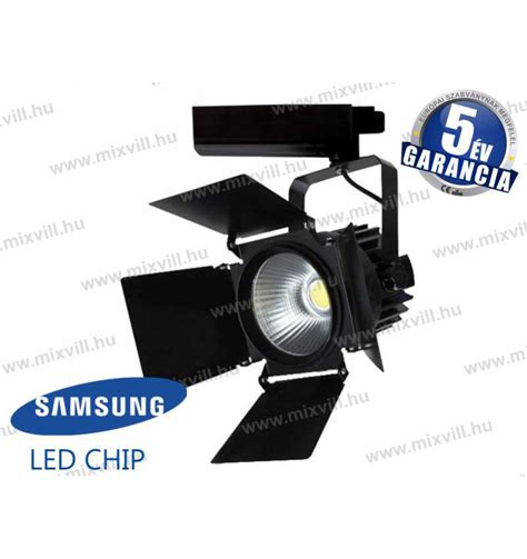 V Tac Sku Led Track Light Sines L Mpa Fekete W K Lm