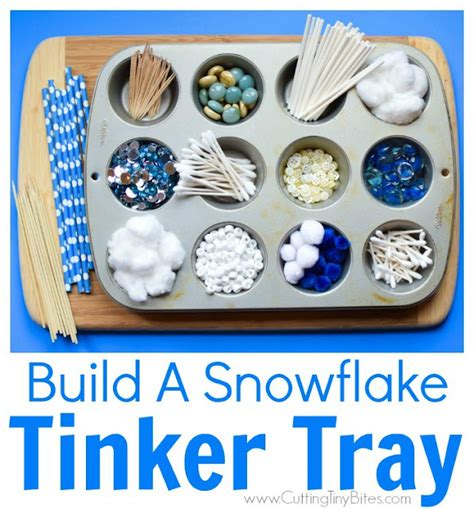 Snowflake Crafts & Activities - Happy Toddler Playtime