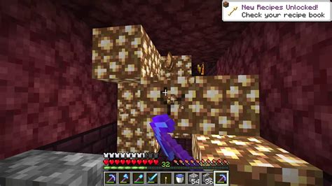 How To Get Glowstone Dust And Glowstone Blocks Guide Minecraft Youtube