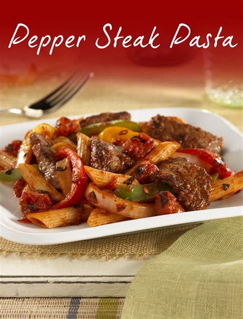 Pepper Steak Pasta Pepper Steak Steak Pasta Stuffed Peppers