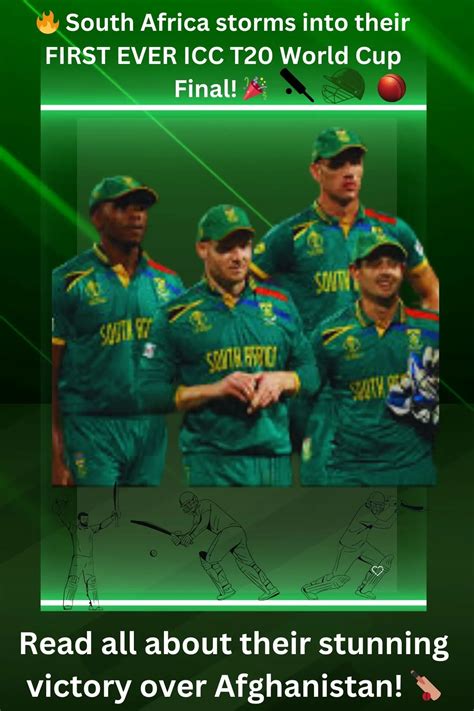 Afghanistan Vs South Africa T20 World Cup 2024 A Thrilling Semi Final