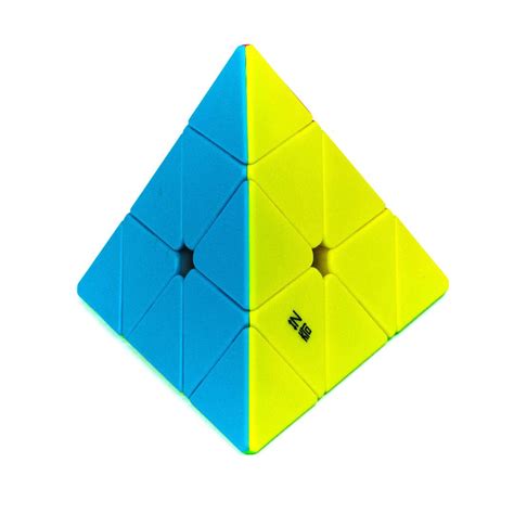 Cubo Mágico Profissional Pyraminx QiYi Pirâmide sem adesivo Submarino