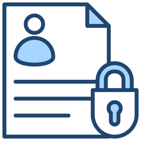 Data Privacy Free Security Icons