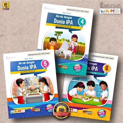 Jual Buku Ipa Sd Dunia Ipa Sd Kelas Platinum Hots Revisi