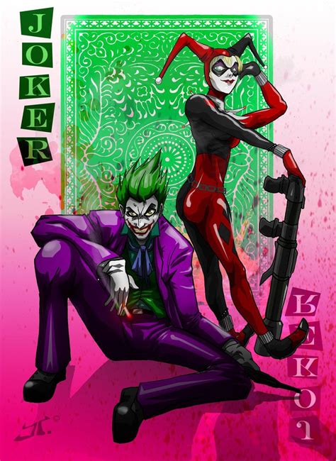 Joker And Harley On Deviantart Joker And Harley