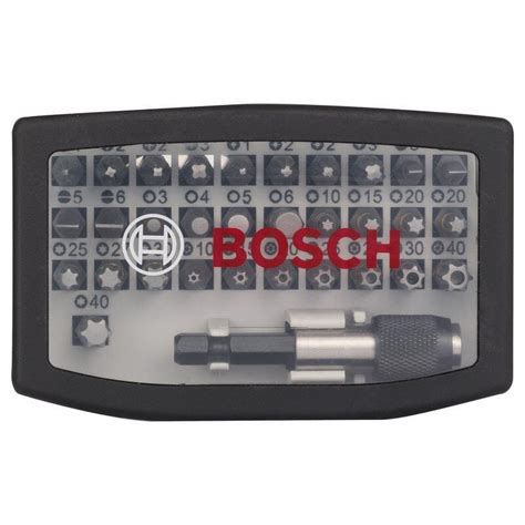 Bosch Bit Set 32 Teilig Schrauberbit Set Mit Extra Harten Schrauberbits