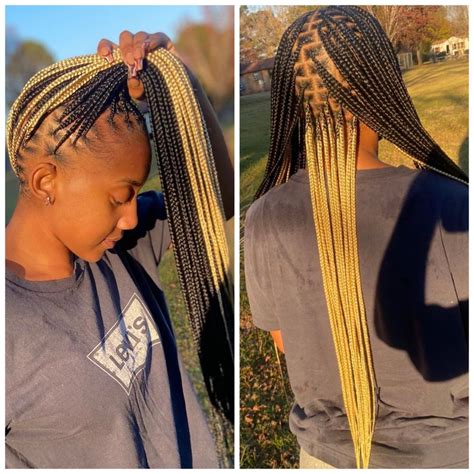 Peekaboo Box Braids The Best Peekaboo Box Braids Hairsyles Peekaboo