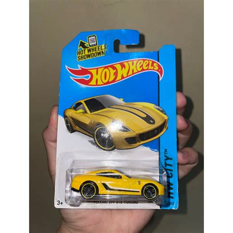 Jual Hot Wheel Ferrari GTB Fiorano Yellow Shopee Indonesia