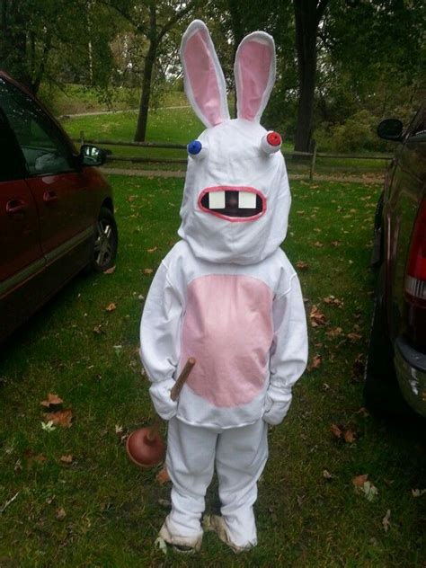 Marc in his Rabbids costume. | Halloween kids, Holidays halloween, Arts ...