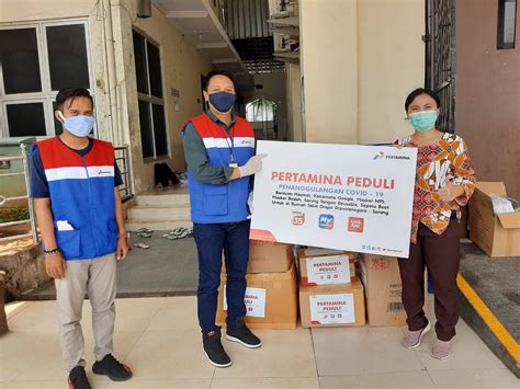 Pertamina Salurkan Bantuan APD Ke RSDP Serang Faktabanten Co Id