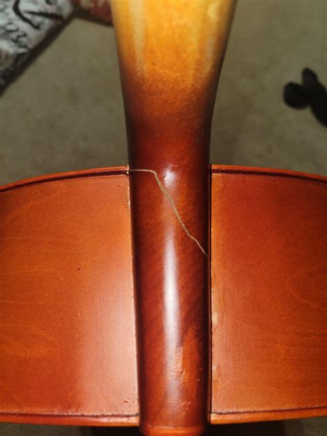 Crack In Cello Neck Rcello