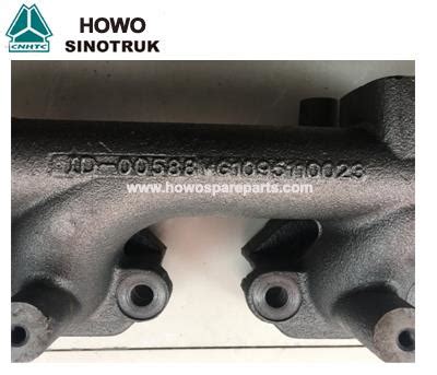 Genuine Exhaust Manifold 612600110855 For HOWO Weichai Engine