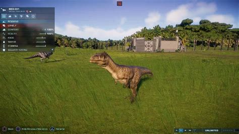 Jurassic World Evolution 2 Ceratosaurus Vs Megalosaurus Youtube