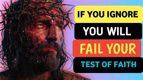 🌈if You Ignore You Will Fail Your Test Of Faith God Message Today