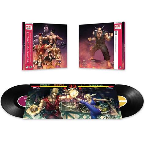 VINYL Tekken Soundtrack 2xLP Black