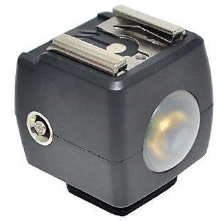 Optical Flash Slave Trigger Hot Shoe Sync Adapter With Pc Socket Sensor For Canon Jsyk A Jjc