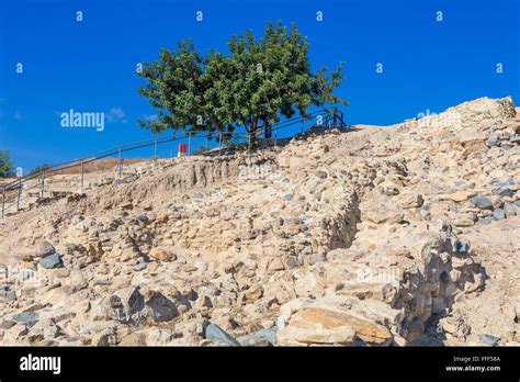 Khirokitia Archaeological Site Cyprus Stock Photo Alamy