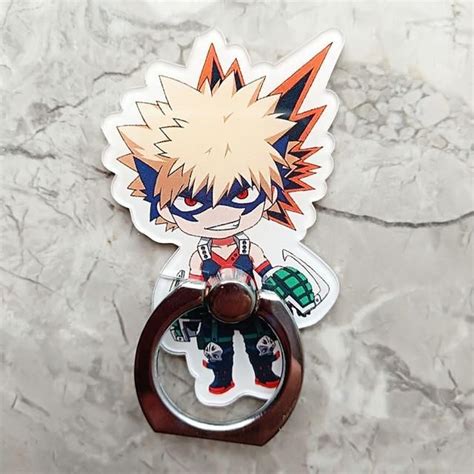 100 Licensed Support Ring Mha Katsuki Mha0301 Japanese Anime Hero