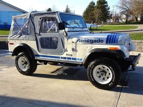 1979 Amc Jeep Cj7 Renegade Levi Survivor Very Nice Low Reserve For Sale