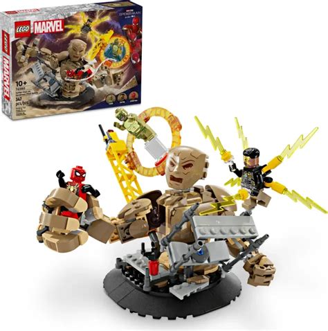 Lego Marvel Super Heroes Spielset Spider Man Vs Sandman Showdown Ab