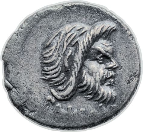 Denarius Vibia Gaius Vibius Pansa Caetronianus Pansa Cvibivscf