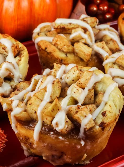 Easy Apple Cinnamon Rolls Two Sisters