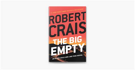 big empty  robert crais  apple books