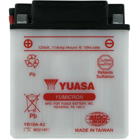 Yuasa YUAM2218Y Y50 N18L A Yumicron 12 Volt Acid Sold Separately