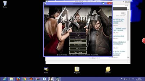 Como Instalar Resident Evil 4 No PC E Jogar Mause YouTube