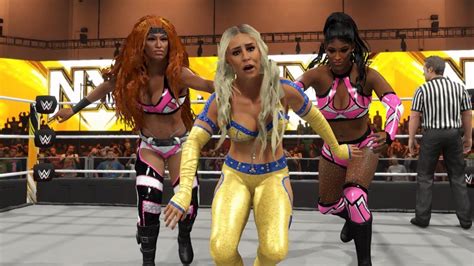 Wwe K Lash Legend Jakara Jackson Vs Dana Brooke Ivy Nile Nxt