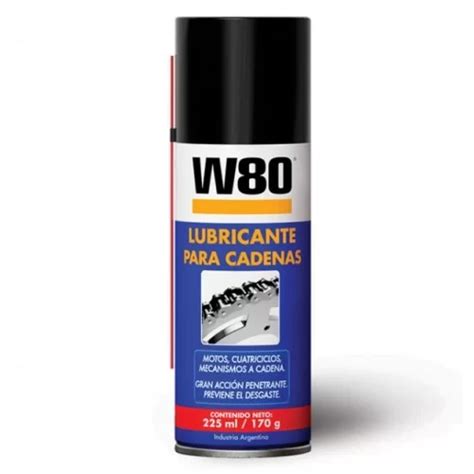 Lubricante Para Cadenas W80 Aerosol 250ml