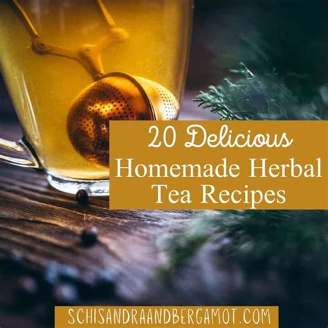 20+ Cozy Homemade Herbal Tea Recipes