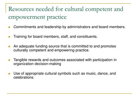 Ppt Empowerment And Cultural Competency Powerpoint Presentation Free