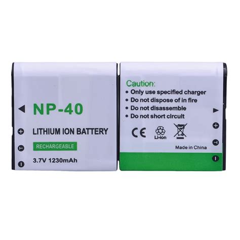 Batmax Pcs Np Np Digital Camera Battery For Casio Ex Z Fc