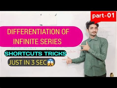 Differentiation Of Infinite Series In Hindi Shortcut Trick Within