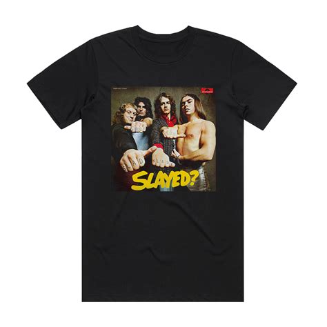 Slade Slayed Album Cover T-Shirt Black – ALBUM COVER T-SHIRTS