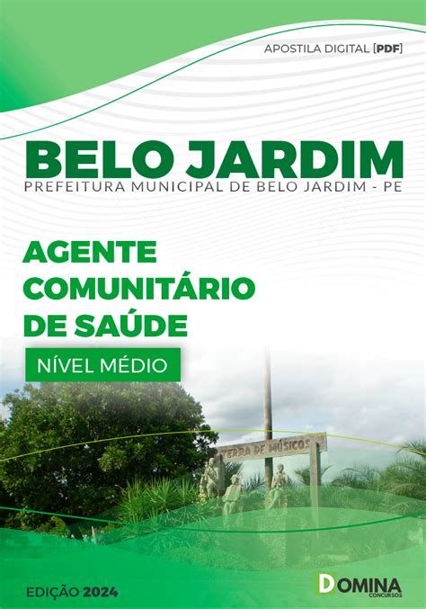 Apostila Pref Belo Jardim Pe Agente Comunit Rio De Sa De