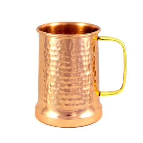 Brown Copper Hammered Design Mug At Best Price In Palghar Maverick Enterprises