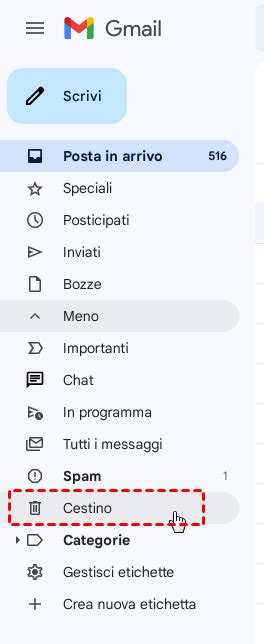 Come Recuperare Le E Mail Cancellate Gmail